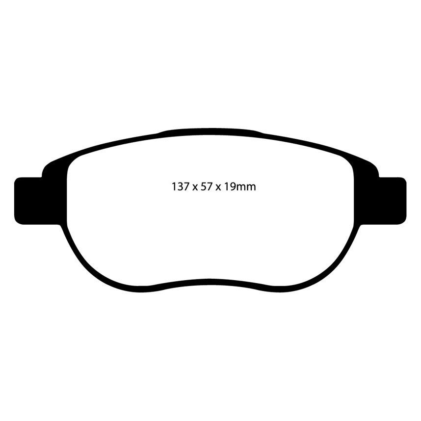 [EBCDP31375C] EBC Brakes Redstuff Performance Brake Pads