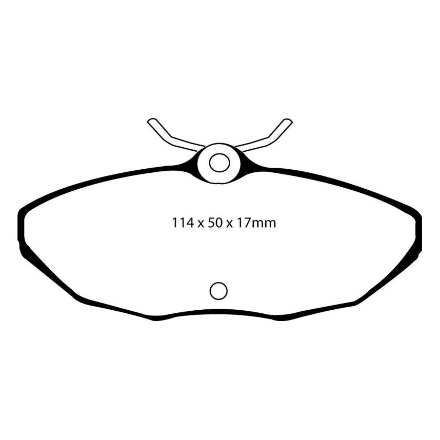 [EBCDP31221C] EBC Brakes Redstuff Performance Brake Pads