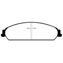 EBC Brakes Redstuff Performance Brake Pads