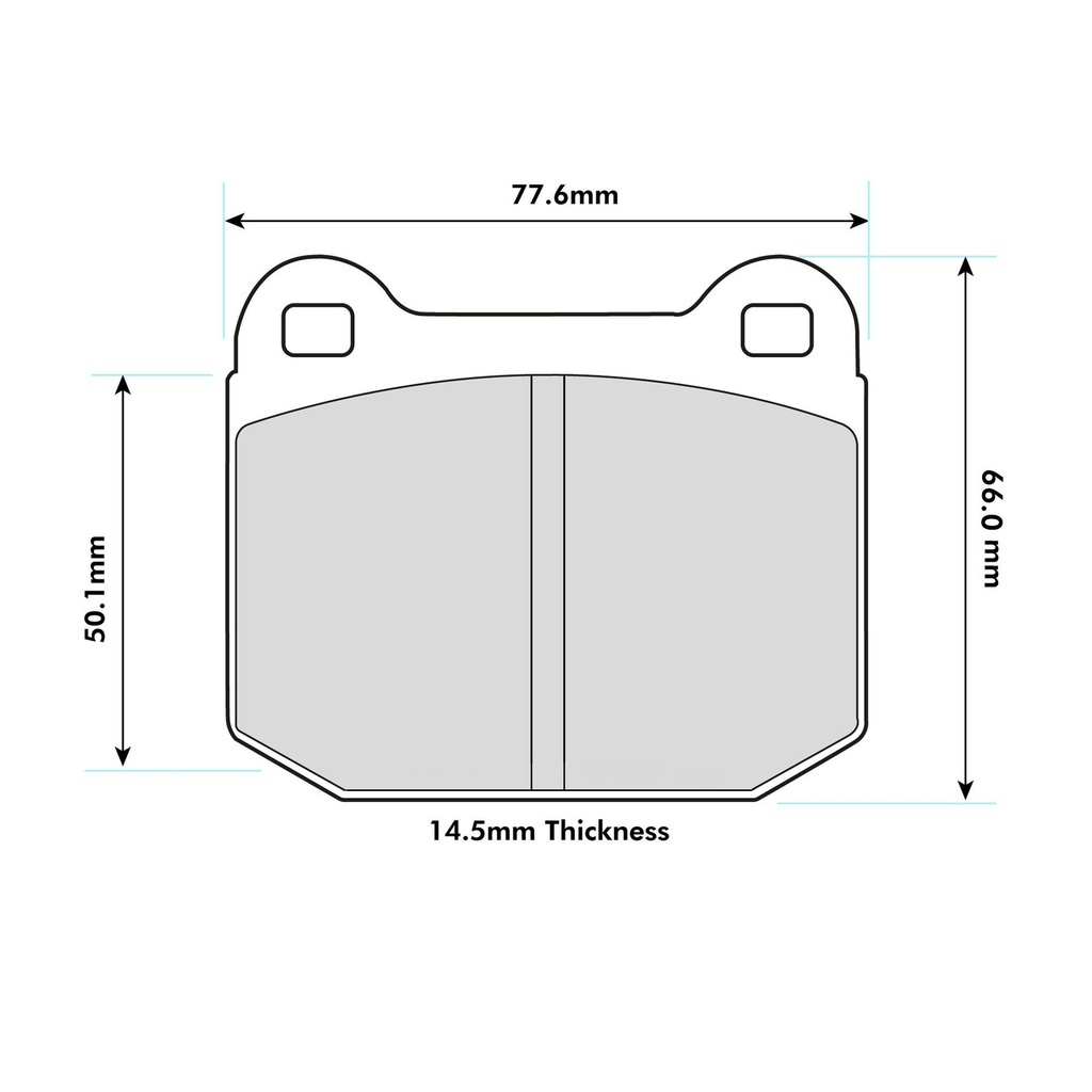 Ferodo 4003 Brake Pads To Fit AP Racing CP6120/CP6121 Caliper