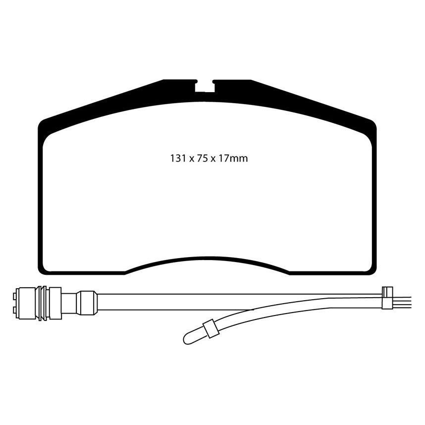 EBC Brakes Redstuff Performance Brake Pads