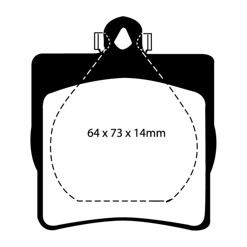 [EBCDP31191C] EBC Brakes Redstuff Performance Brake Pads