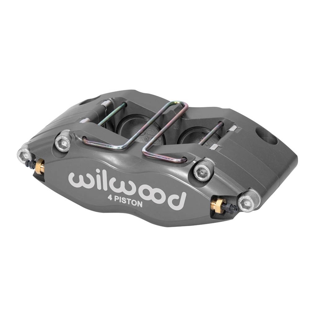 [2012544-2208027] Wilwood DynaPro 4 Piston Dust Seal Brake Caliper Radial Mount (Type III Anodised Grey, 0.50 Inch, 2.46 sq/in)