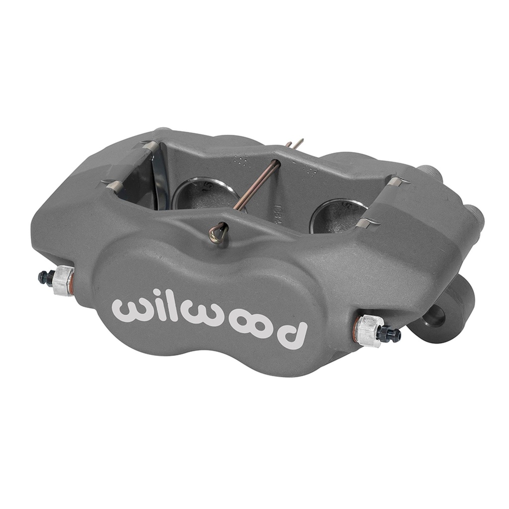 [7002068-3871952] Wilwood Forged Dynalite Internal 4 Piston Brake Caliper (Type III Anodised Grey, 0.81 Inch (20.57mm), 3.00 sq/in)