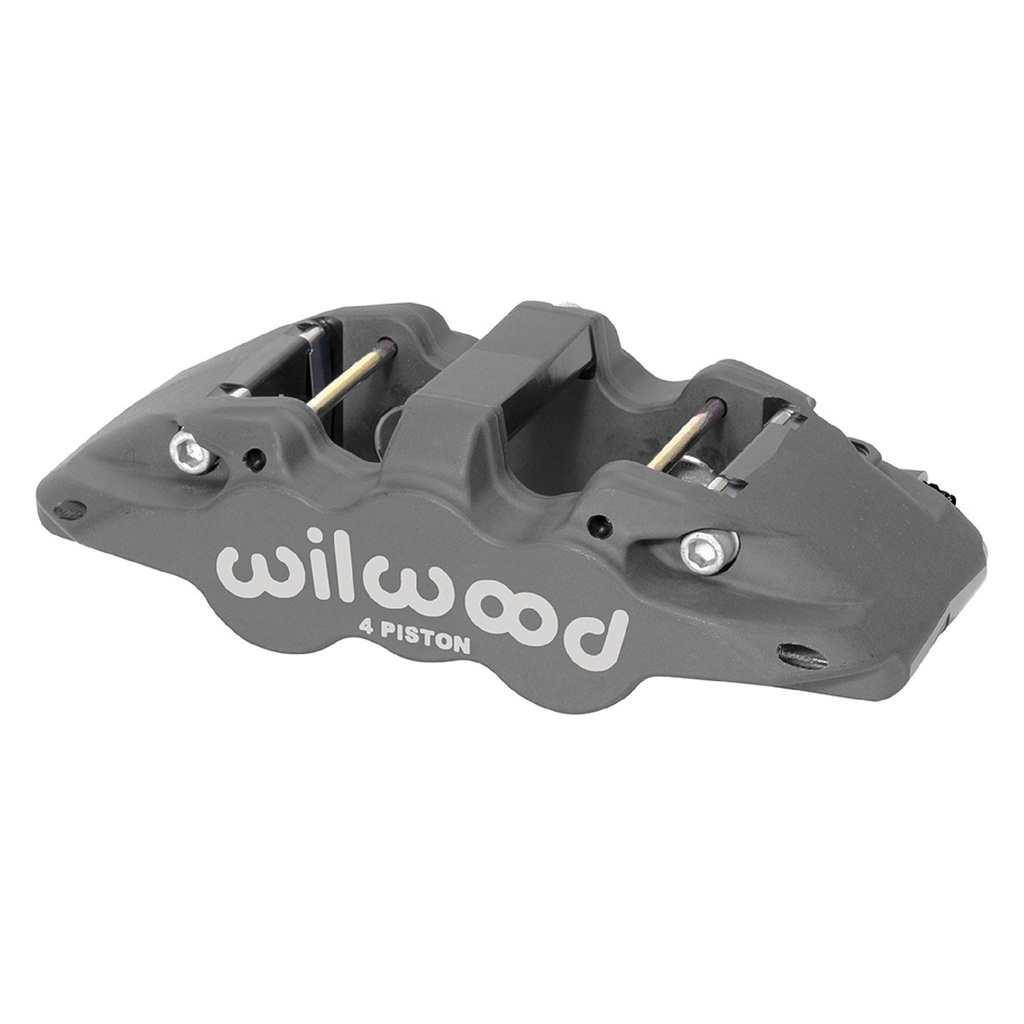 [7002067-3871919] Wilwood Aero4 4 Piston Radial Mount Brake Caliper (Type III Anodised Grey, 1.1 Inch (27.94mm), 3.00 sq/in)