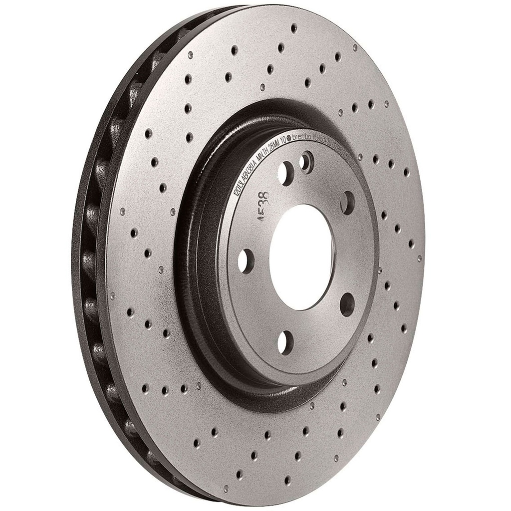[BRE09.9145.1X] Brembo Pair of Xtra Brake Discs