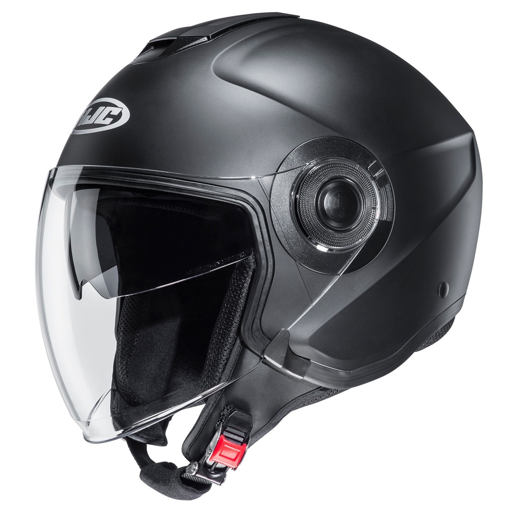 [5001448-3821711] HJC i40N Plain Motorcycle Helmet (M (57-58cm), Matt Black)