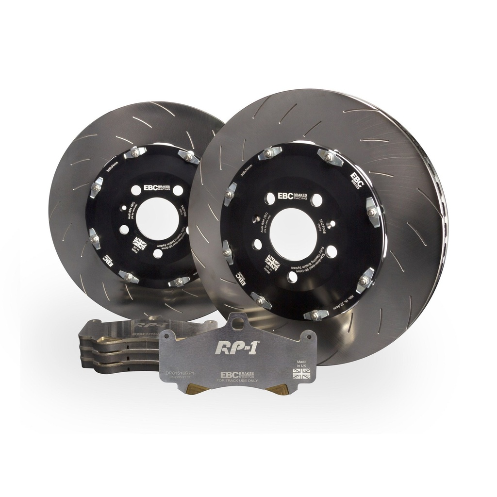 [EBCP2DK014RP1] EBC Brakes P2DK 2 Piece Fully Floating Disc Kit With RP-1 Pads