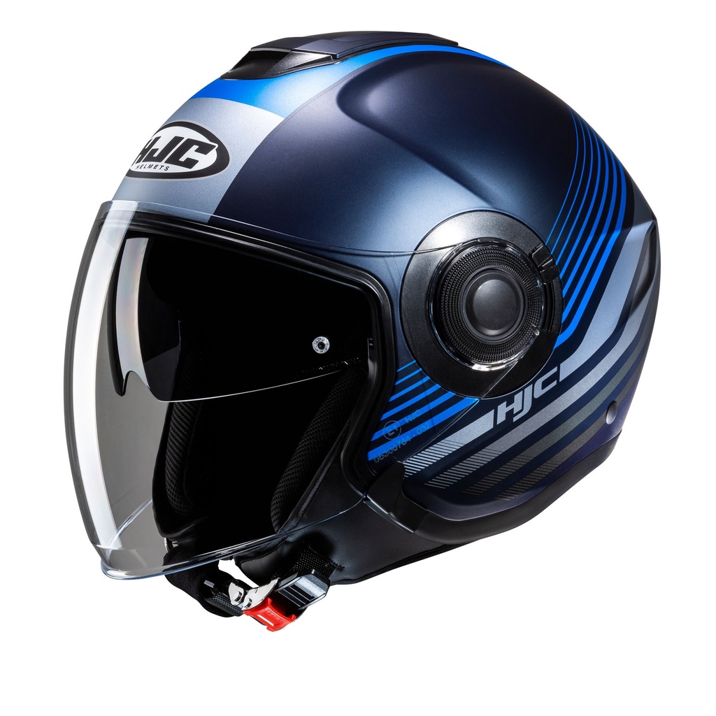 [5001447-3821681] HJC i40N Graphic Motorcycle Helmet (M (57-58cm), Dova Orange)