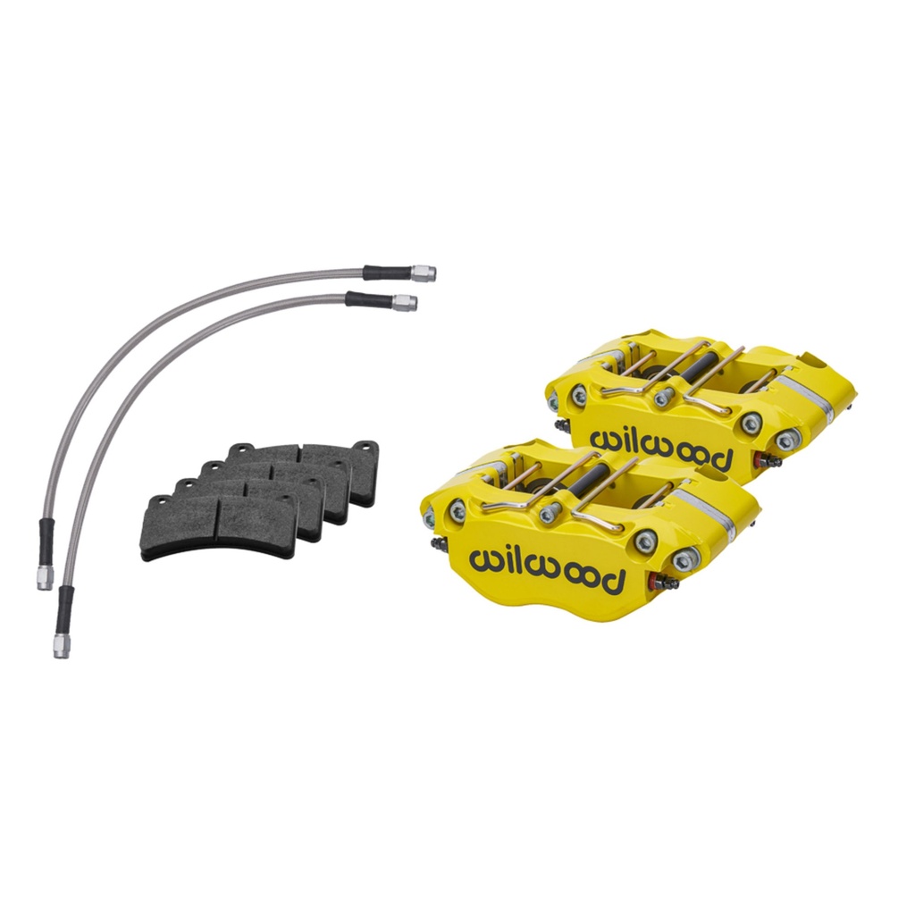 [WIL140-16676-Y] Wilwood Brake Caliper Upgrade Kit To Suit OEM Discs