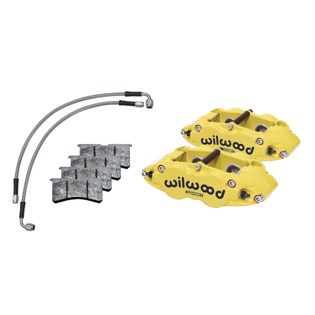 [WIL140-16677-Y] Wilwood Brake Caliper Upgrade Kit To Suit OEM Discs