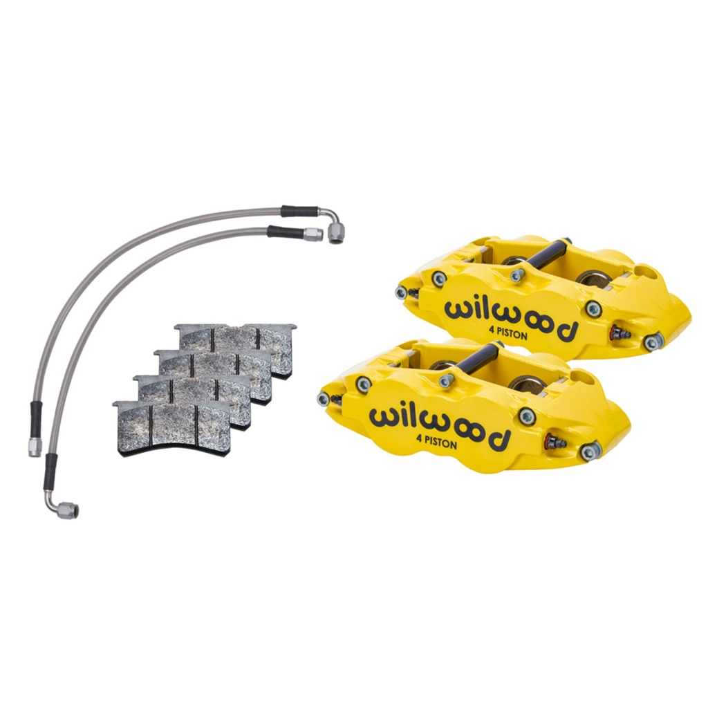 [WIL140-17019-Y] Wilwood Brake Caliper Upgrade Kit To Suit OEM Discs
