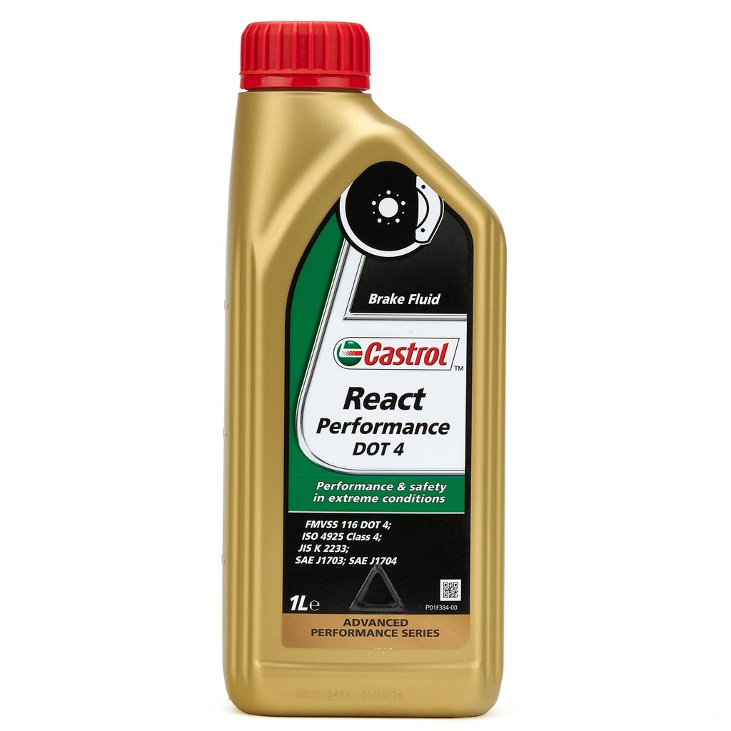 [CAS15F272] Castrol React Performance DOT 4 Brake Fluid