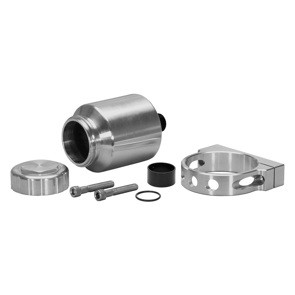 [WIL260-12697] Wilwood Billet Aluminium Brake Fluid Reservoir With Mounting Bracket