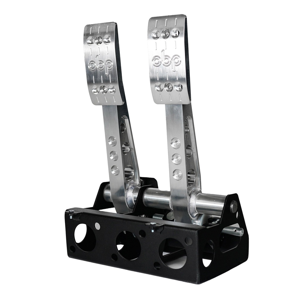 OBP Universal Pro Race V2 Floor Mount 2 Pedal Assembly