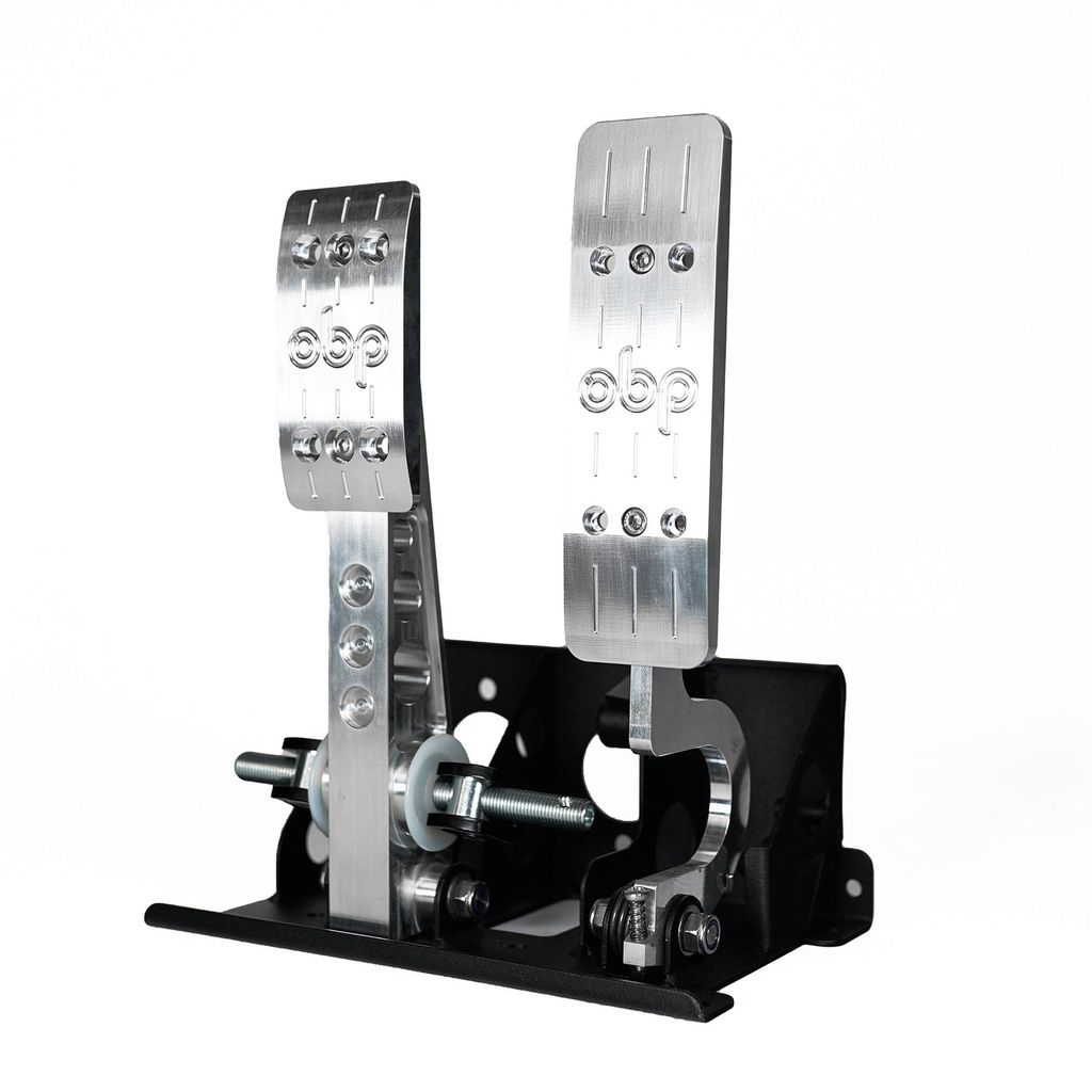 OBP Bulkhead Fit Pro EV V2 Universal Floor Mount Pedal Assembly