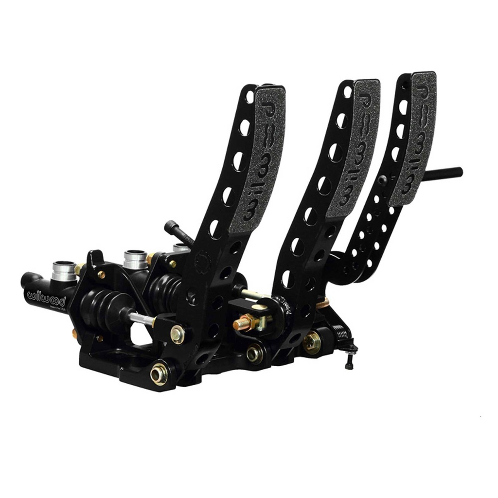 Wilwood 3 Pedal 5.25: Ratio Universal Floor Mount Pedal Box