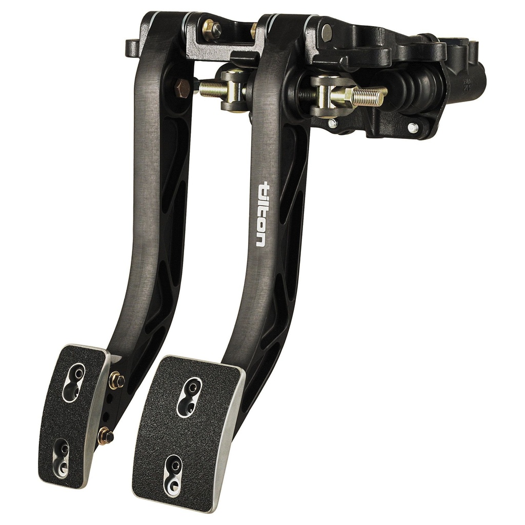 [GDR72-607] Tilton 600 Series Bulkhead Mount 2 Pedal Lightweight Assembly - Forged Alloy Pedals