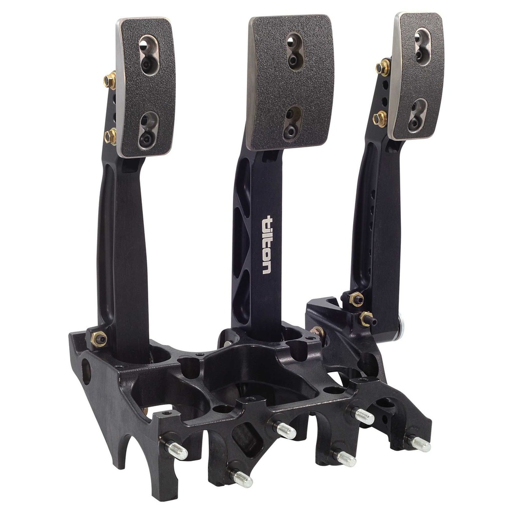 [GDR72-616] Tilton Universal Floor Mount 3 Pedal Assembly - Under Foot Cylinders