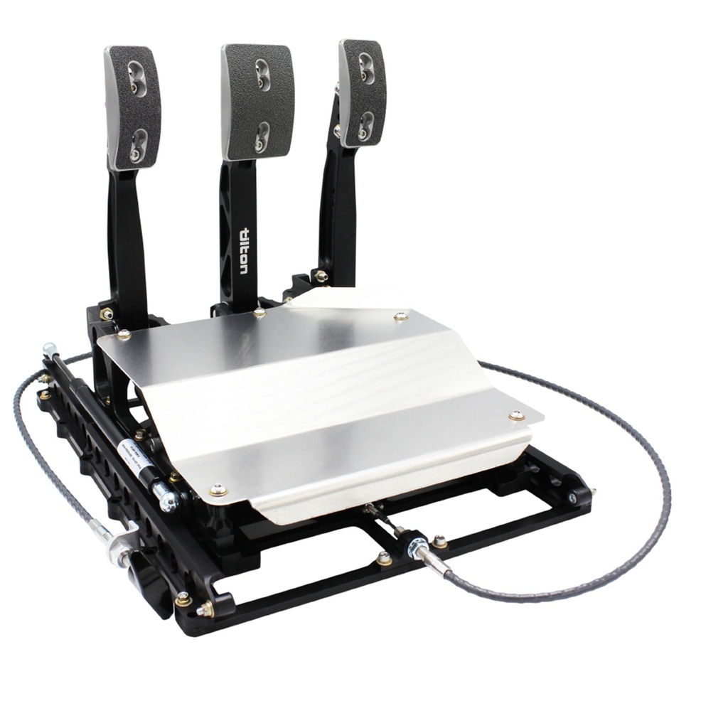 [GDR72-850-S] Tilton 850 Series Floor Mount 3 Pedal Assembly With Slider System