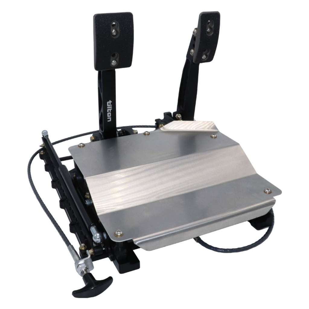 [GDR72-851-S] Tilton 850 Series Floor Mount 2 Pedal Assembly With Slider System