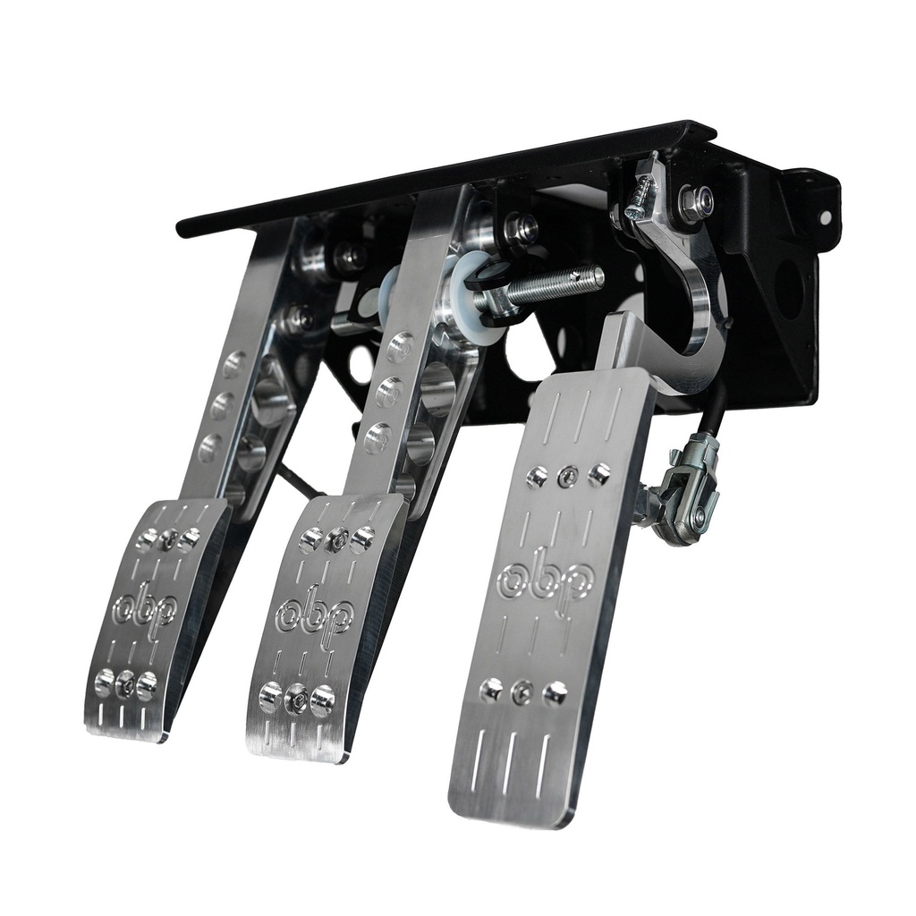 OBP Universal Pro Race Top Mount 3 Pedal Assembly