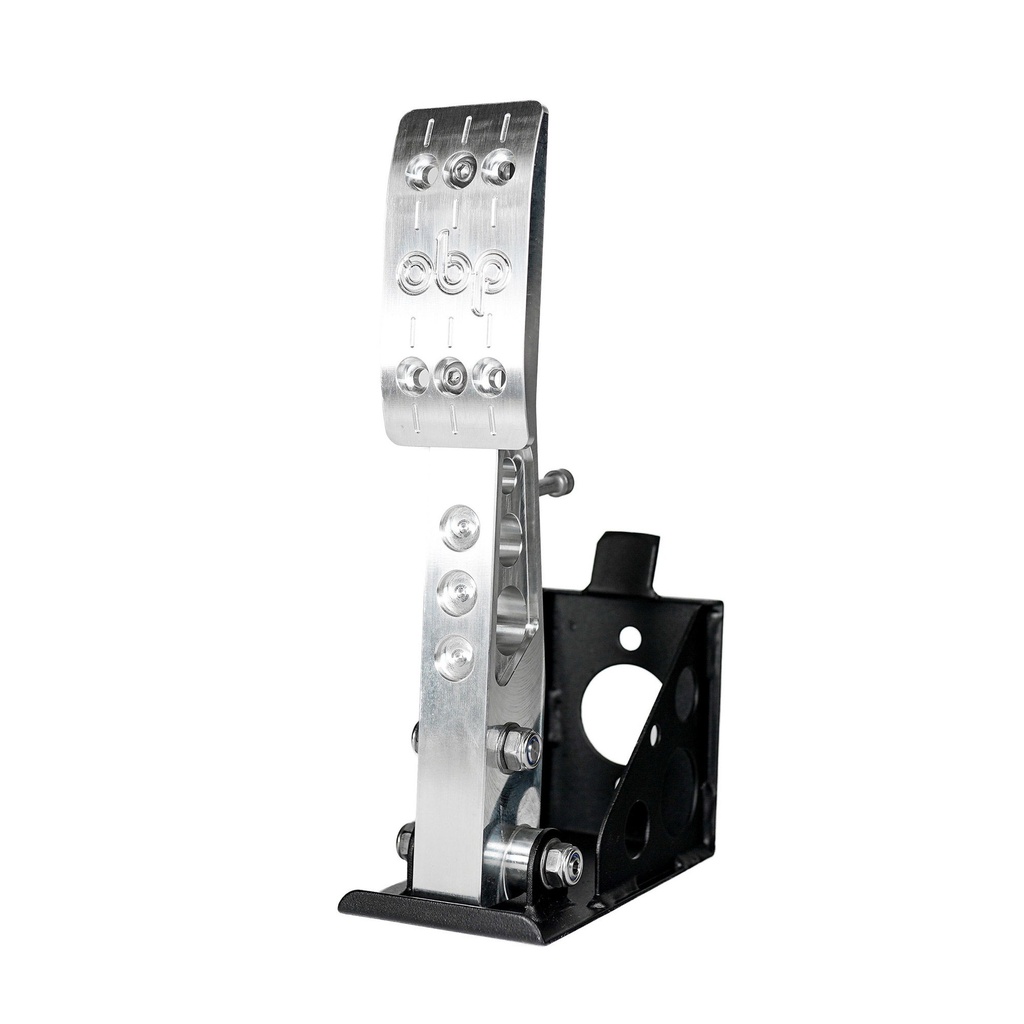 [245952-2770861] OBP Universal Pro Race Floor Mounted Single Pedal Assembly (With Master Cylinder)