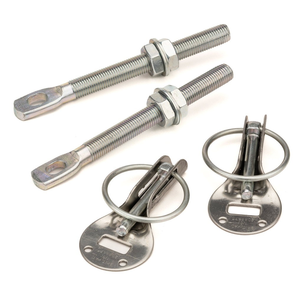 Grayston Competition Bonnet Pin Kit Stainless Steel