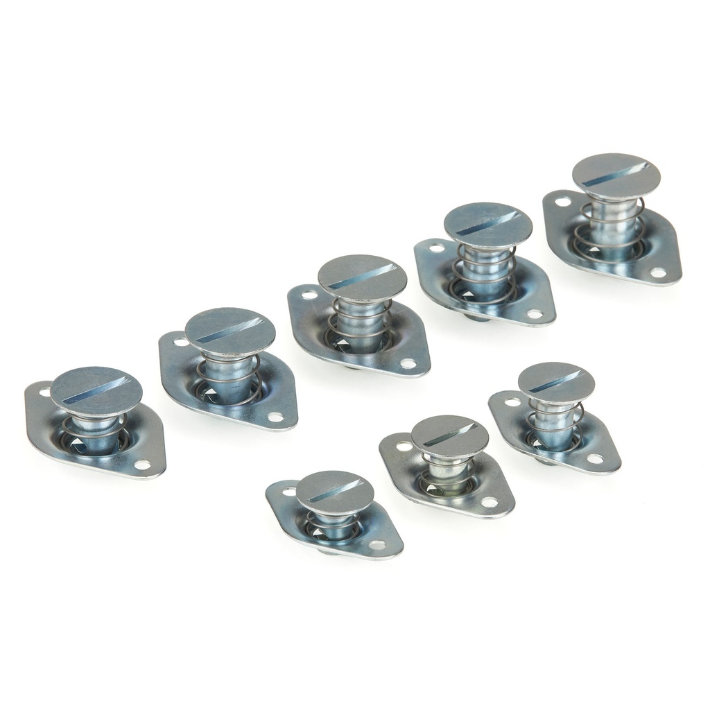[247025-1680042] Dzus Self Ejecting Flush Fit Quick Release Panel Fastener (EHF5, 0.40 Inch)