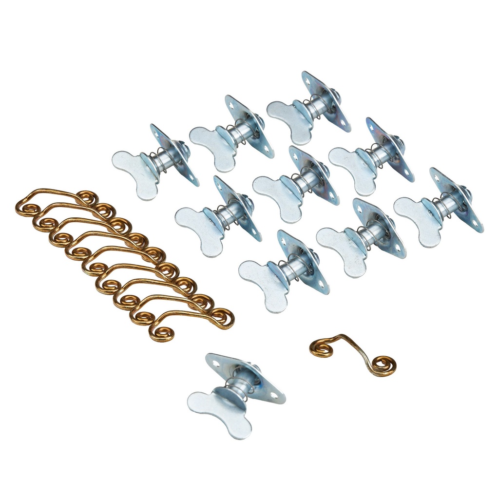 [245653-1595101] Moroso Butterfly Fasteners (5-6mm)