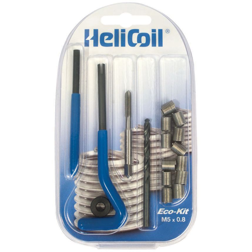 [1447857-1832258] Helicoil Eco Thread Repair Kit (1/4 Inch, UNC)
