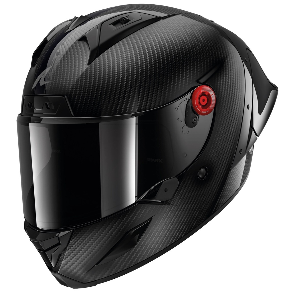 [5001383-3818406] Shark Aeron GP Plain Motorcycle Helmet (M (57-58cm), Matt Carbon)