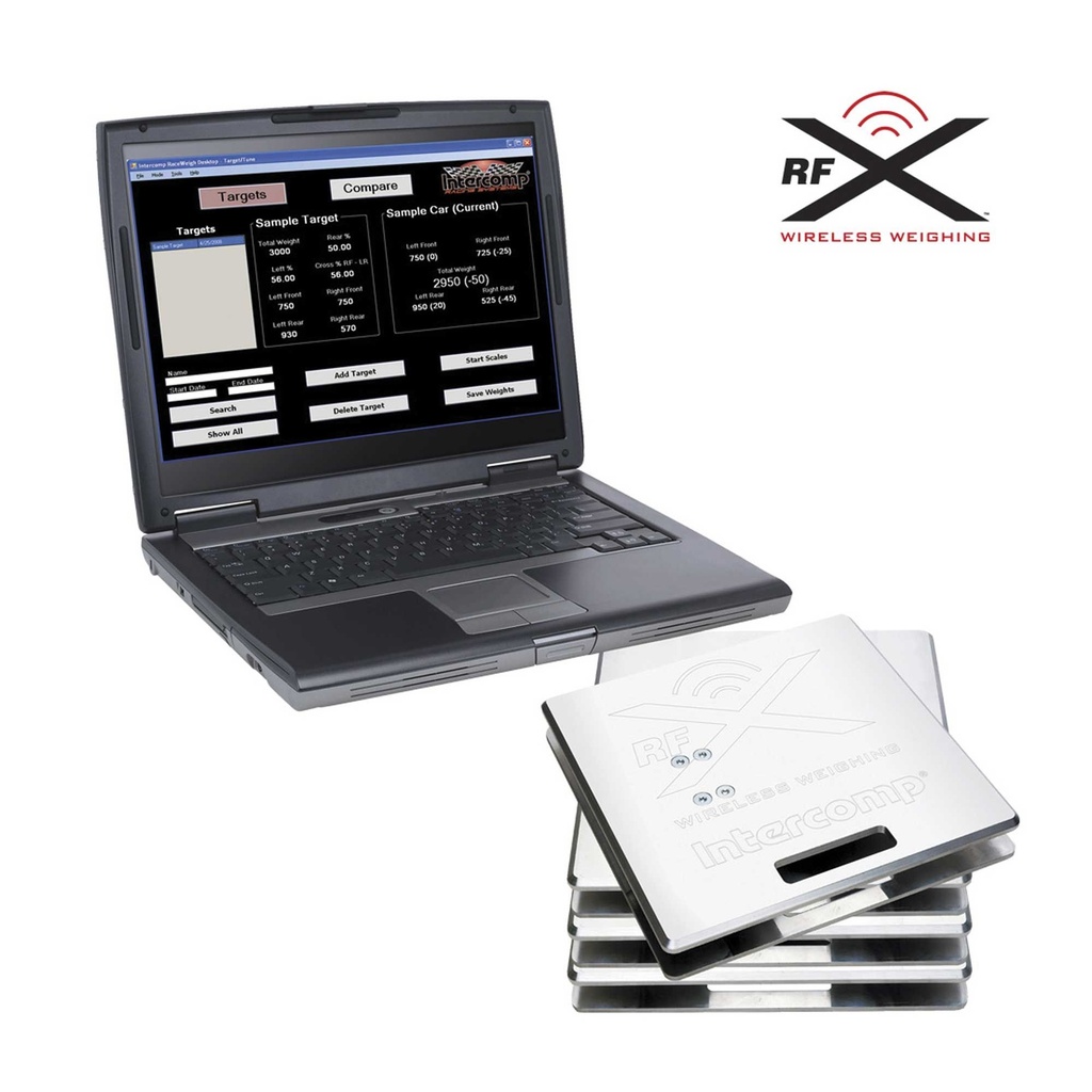 Intercomp SW787RFX Wireless PC Scales System
