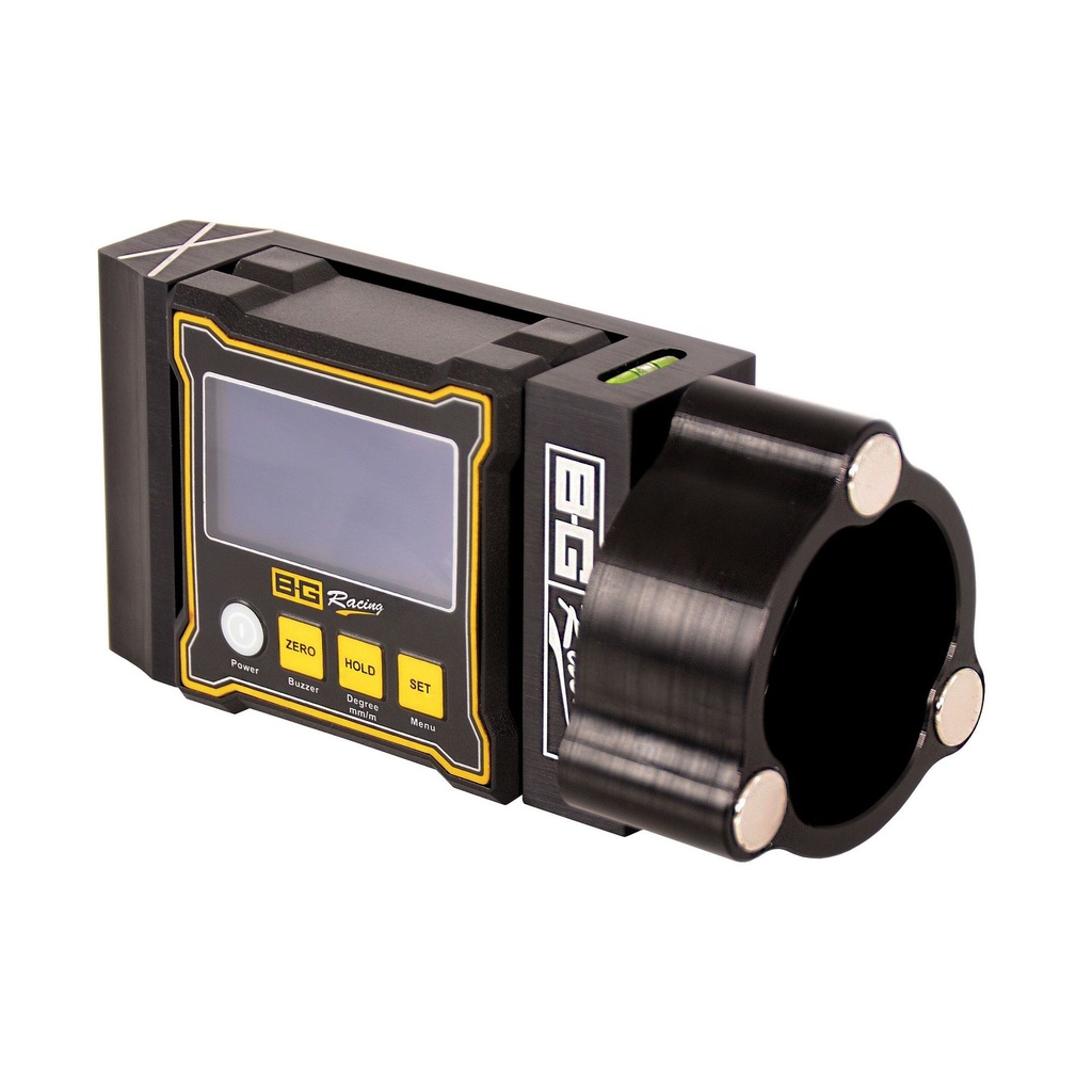 [BGR306] B-G Racing Billet Digital Castor / Camber Gauge With Magnetic Adaptor