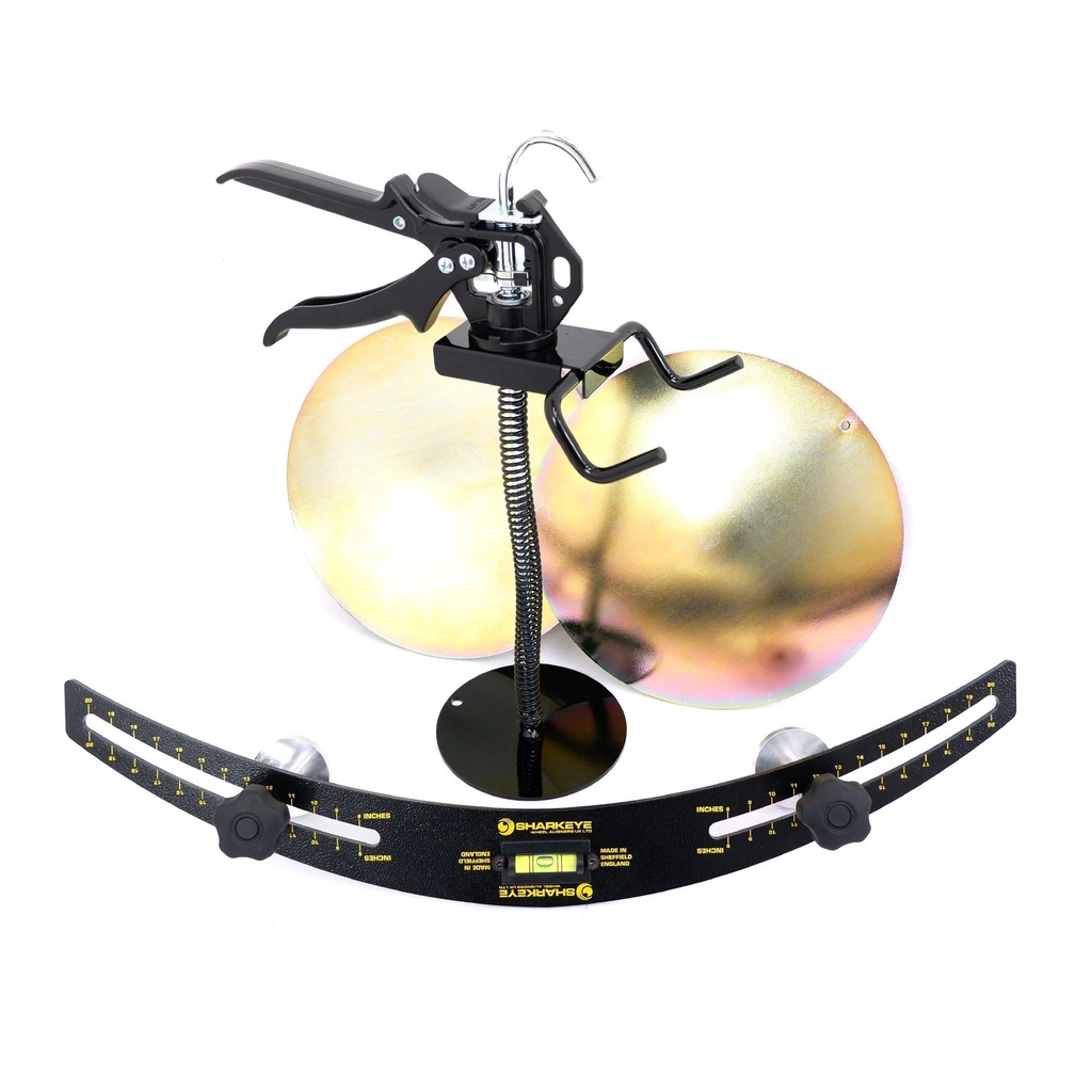 [Q/TPAP4] Sharkeye Steering Wheel Clamp / Levelling Tool And Dish Turn Plates