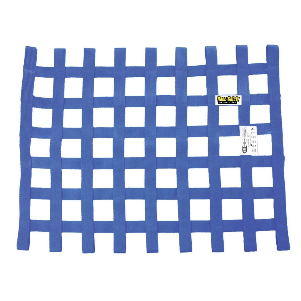 [332196-1665723] Race Safety Accessories Window Net (Standard, Black)