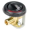 T7Design Brass Heater Valve With Control Knob