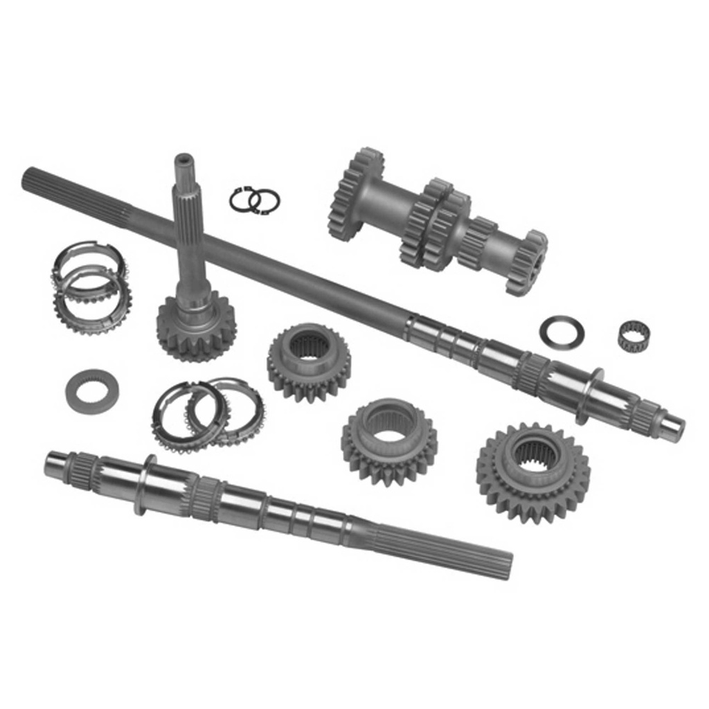[604673-1662454] Quaife Ford 2000E Bullet 4 Speed Synchro Close Ratio Gear Kit (Option 1, Standard)