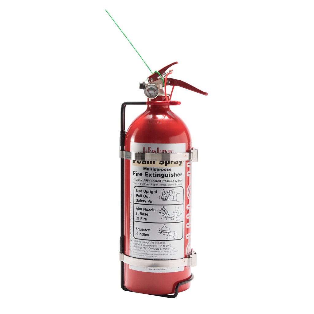 Lifeline Hand Held Fire Extinguisher 1.75 Ltr
