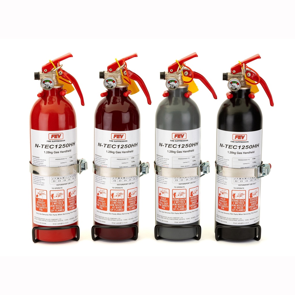 FEV 1.25Kg N-TEC Gas Hand Held Fire Extinguisher