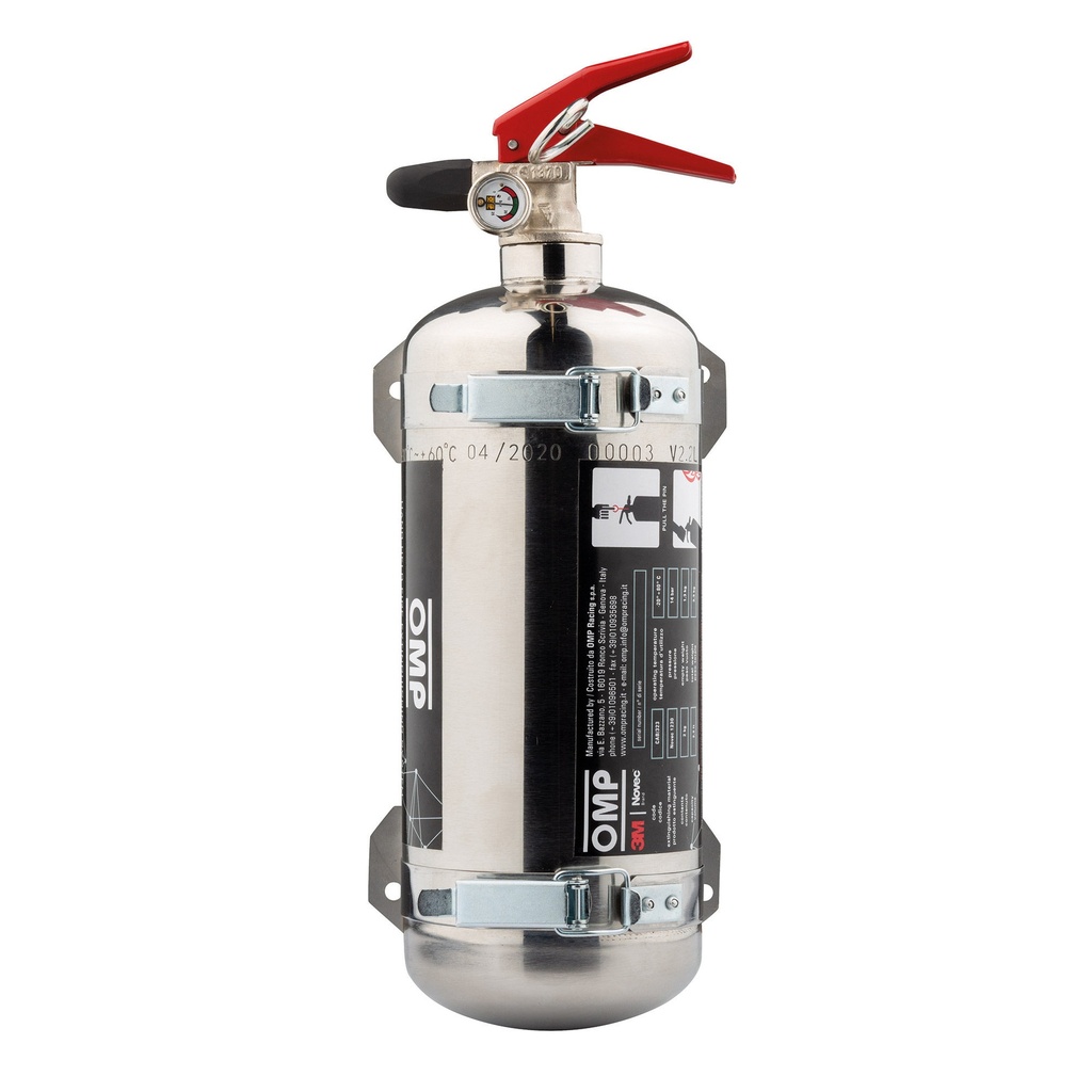 OMP Novec Hand Held Fire Extinguisher - 2kg