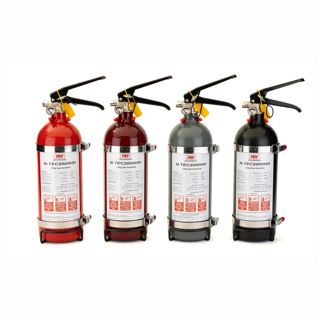 FEV 2.0Kg N-TEC Gas Hand Held Fire Extinguisher