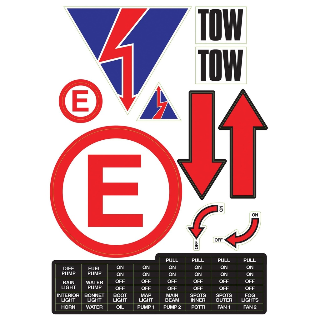 [DTMMSADC1-KIT/AKN] Demon Tweeks Decal Sheet