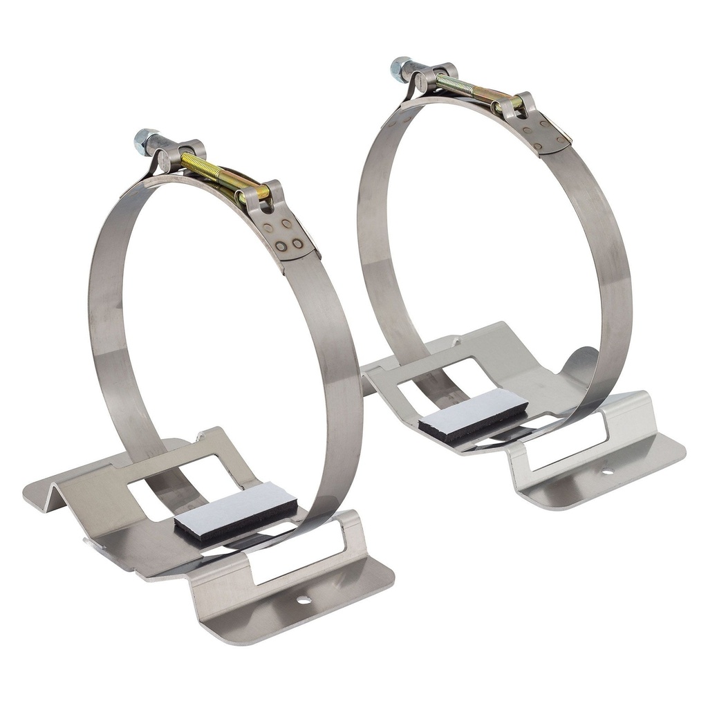 [244318-1603811] Lifeline FIA Approved Anti-Torpedo Extinguisher Bracket With T-Bolt Straps (920-100-005-FIA)