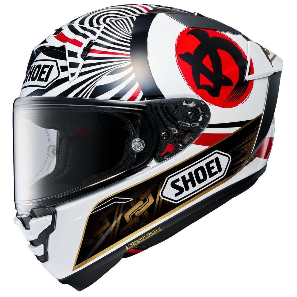 [5001332-3816468] Shoei X-SPR Pro Marquez Motegi 4 Replica Motorcycle Helmet (M (57-58cm))