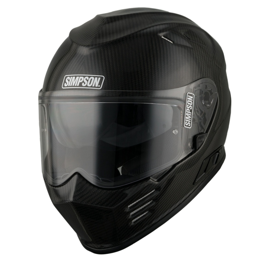 [5000821-3822169] Simpson Venom Carbon Motorcycle Helmet (M (57-58cm))