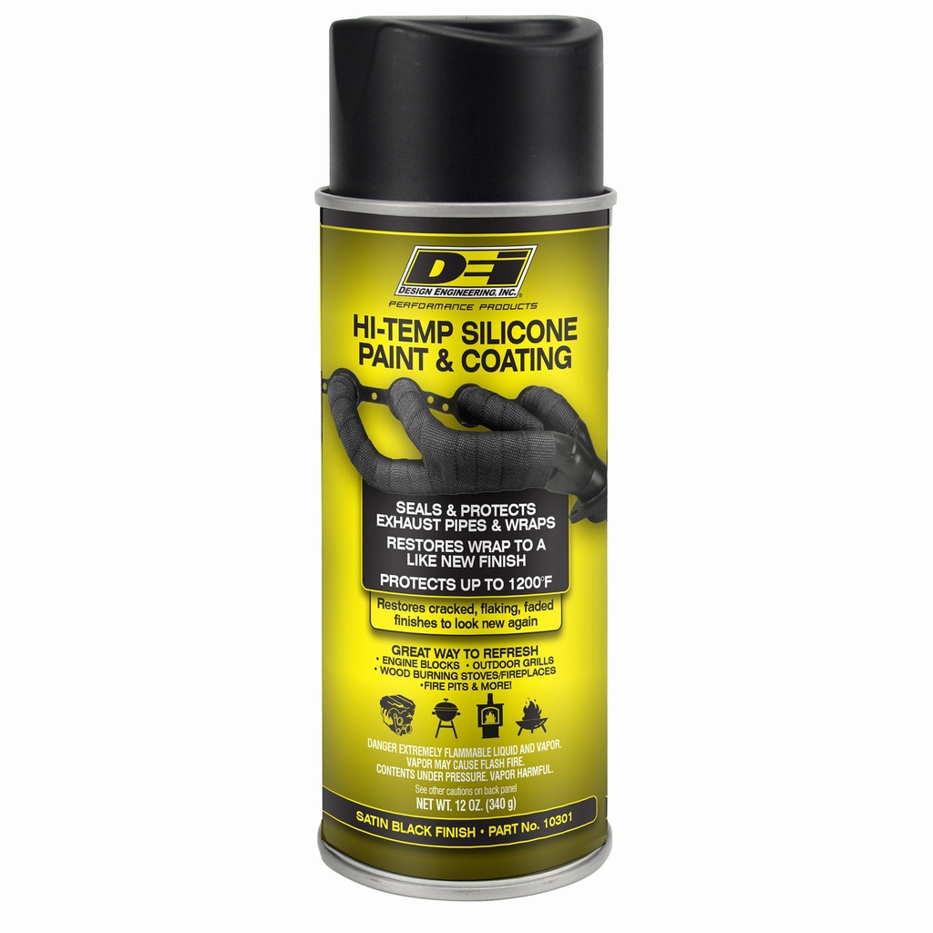 [242389-3624435] Design Engineering High Temperature Silicone Coating (Black)
