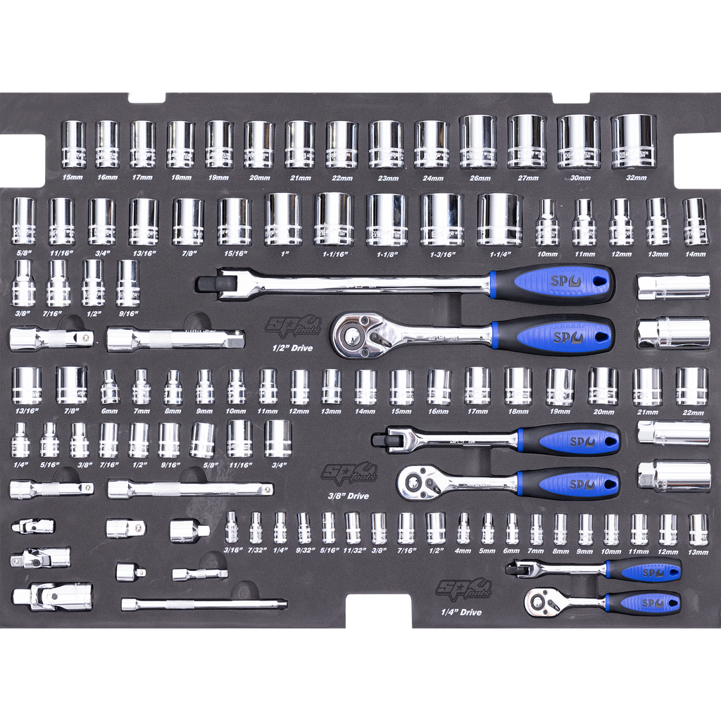[SP50005] EVA TOOLKIT - 103PC METRIC/SAE- SOCKET AND ACCESSORIES