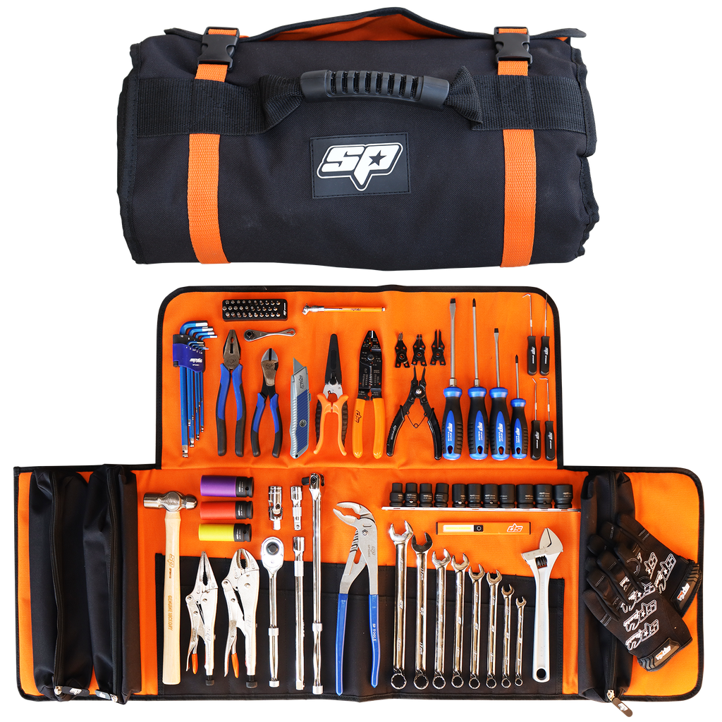 [SP51280] TOOLKIT 90PC METRIC - MOBILE TOOL ROLL