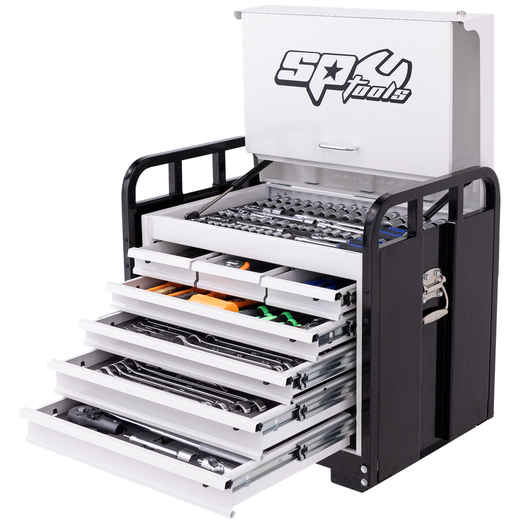 [SP50218] TOOLKIT 411PC METRIC/SAE - OFF-ROAD FIELD SERVICE 7 DRAWER BLACK